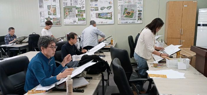 조경기능사 도면작성