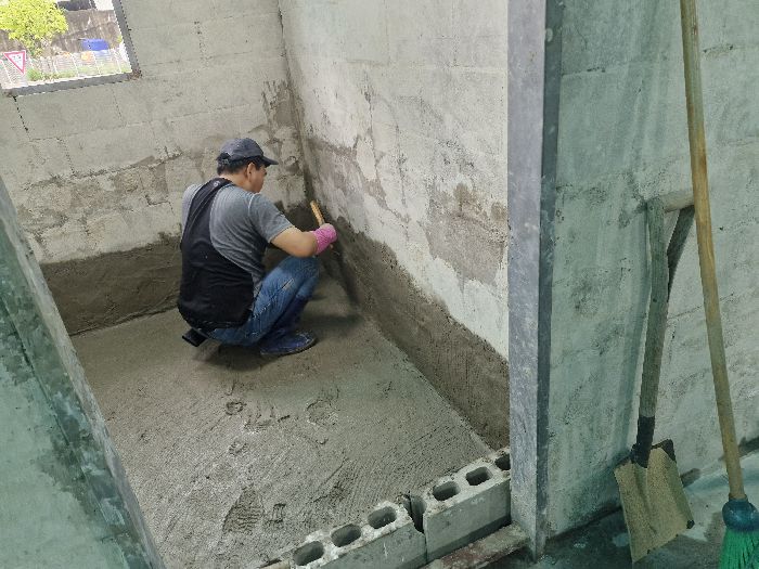 시멘트액체방수 시공